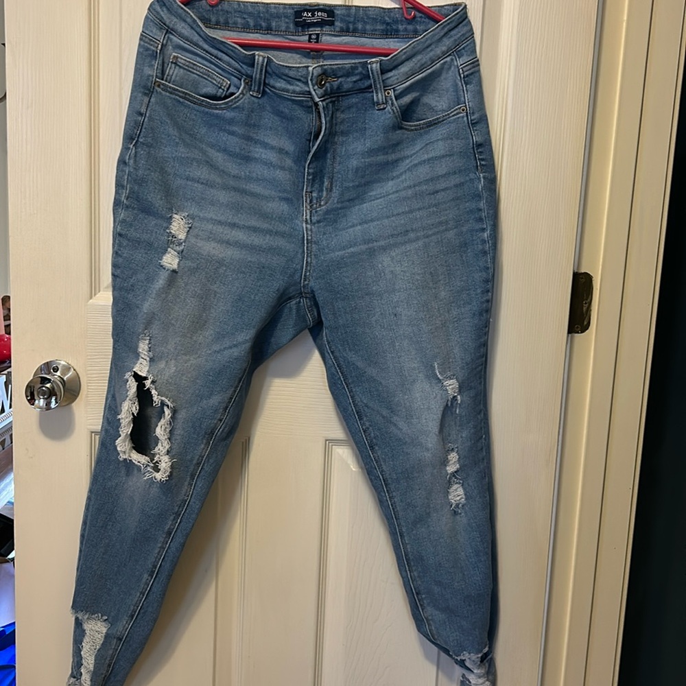 One Wax Jean Los Angeles Color Wash blue, Size 16